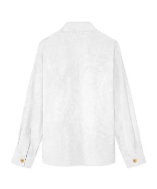 Versace Kids Jacquard Poplin Shirt
