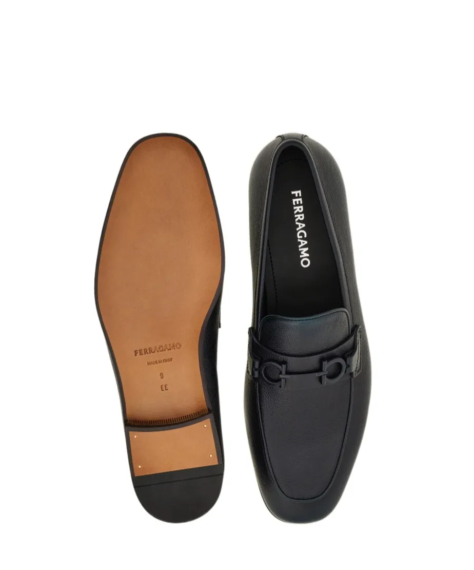 Ferragamo Gancini Stirrup Loafers
