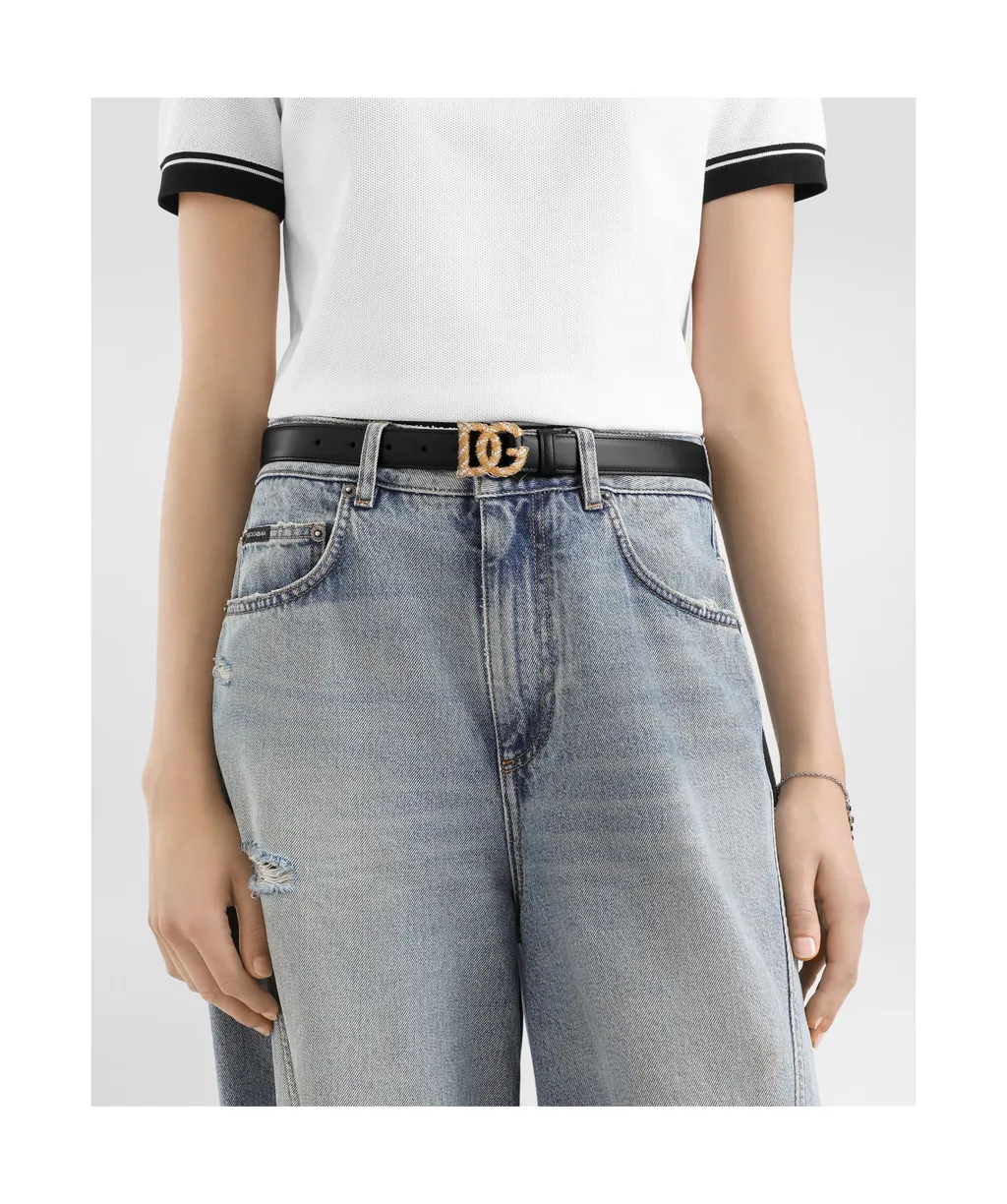 Dolce & Gabbana Dg Logo Belt
