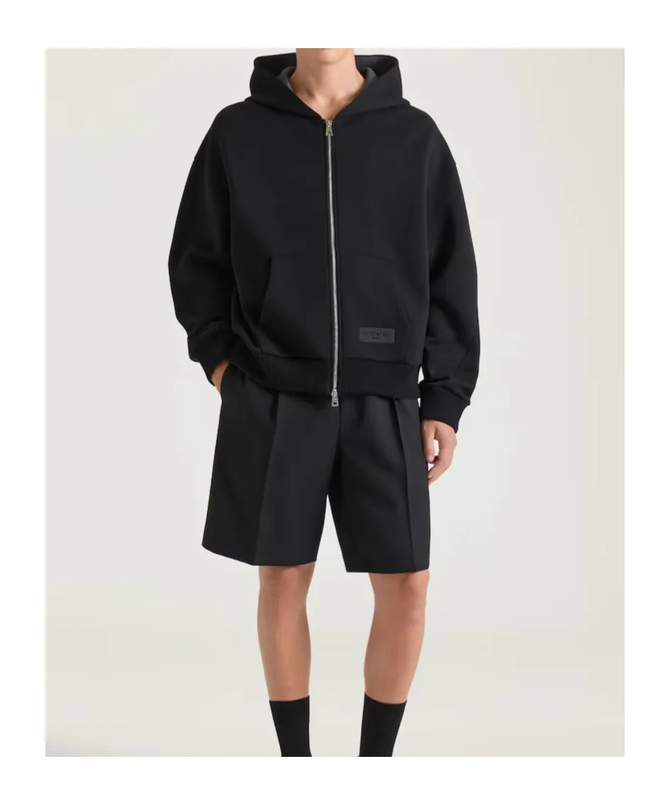 Givenchy Couture Seam Zipped Hoodie