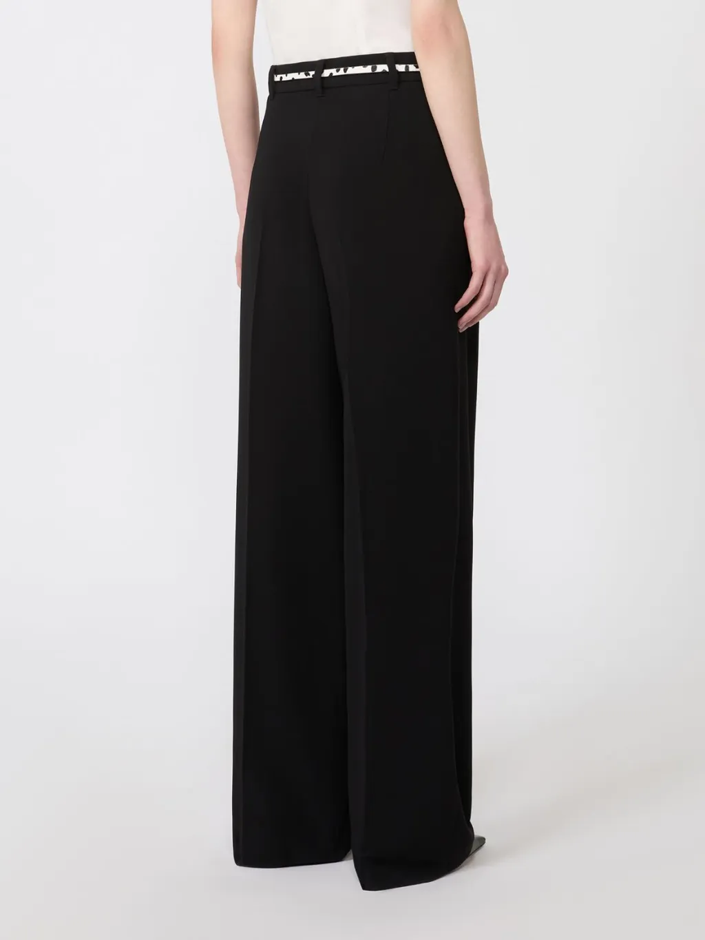 Max Mara Studio Mstcorvino Flowing Cady Trousers