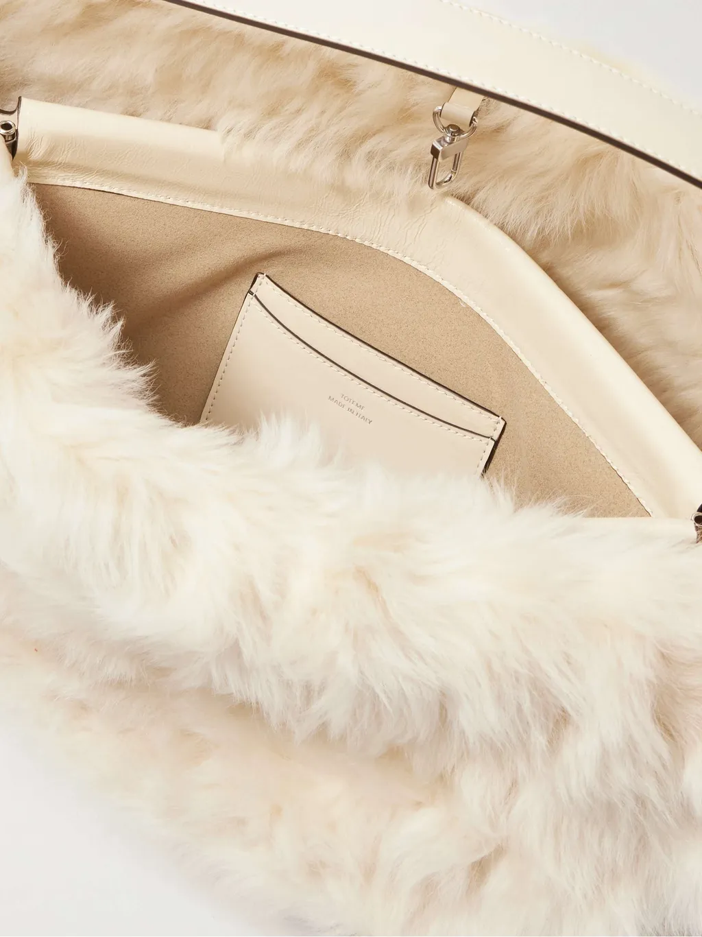 Shearling Tote Bag