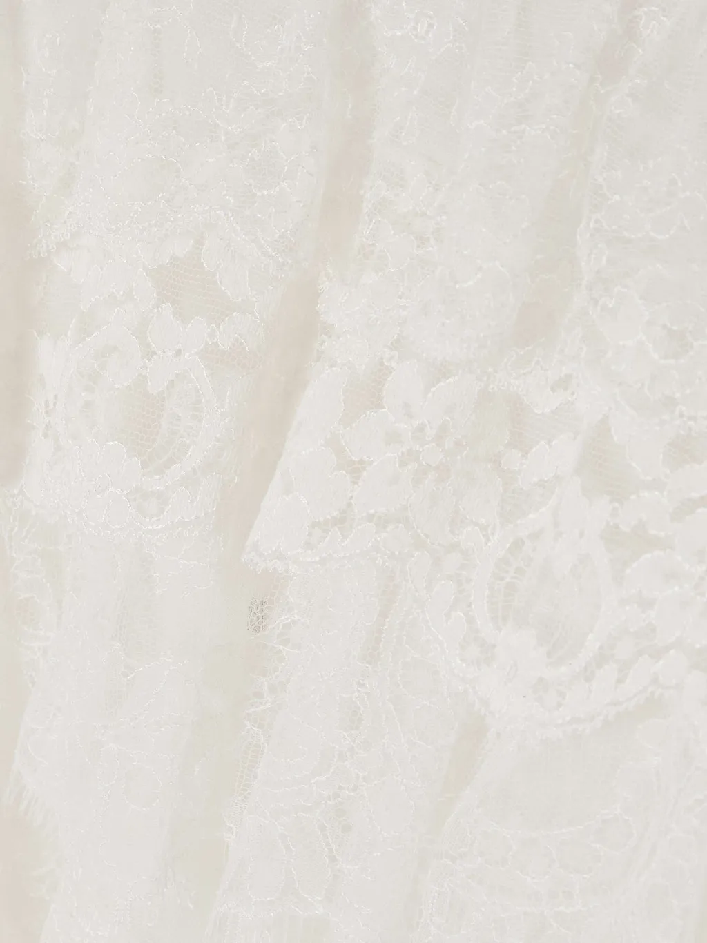 Long-Sleeved Lace Shirt