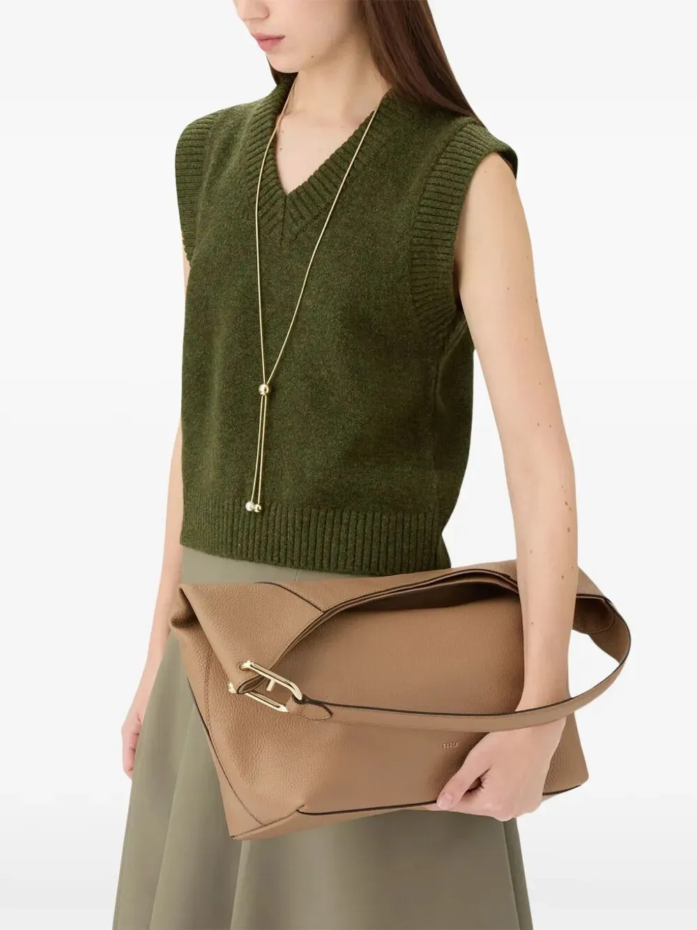 Furla Lara Large Shoulder Bag