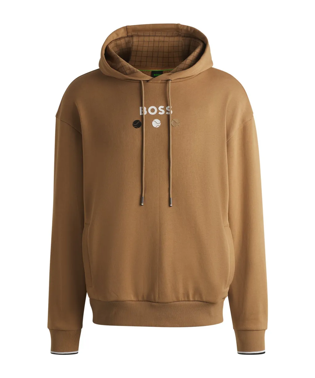 Boss Hugo Boss Tennis Artwork Terry Hoodie