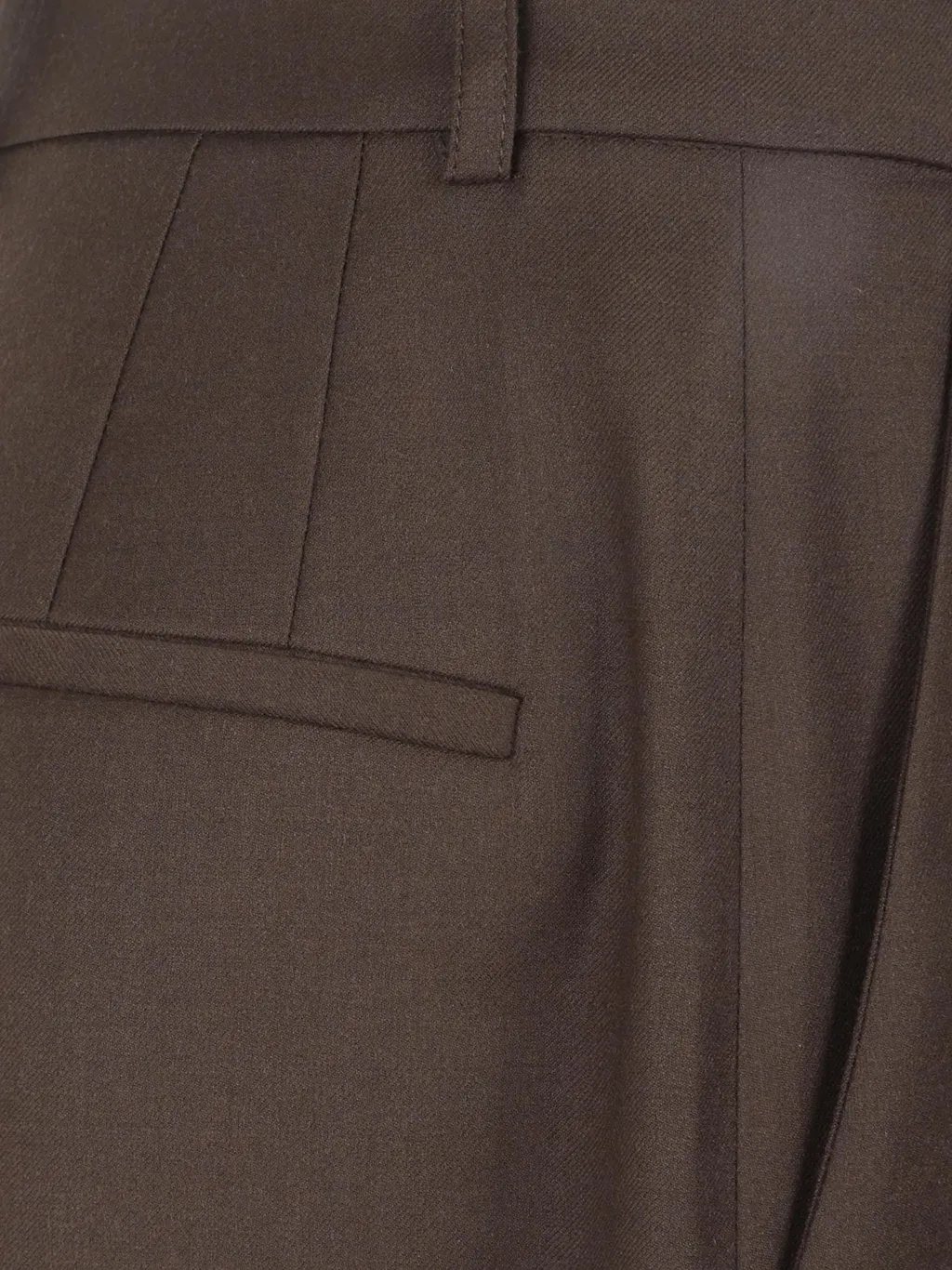 Brickell Flannel Belt Loops Trousers