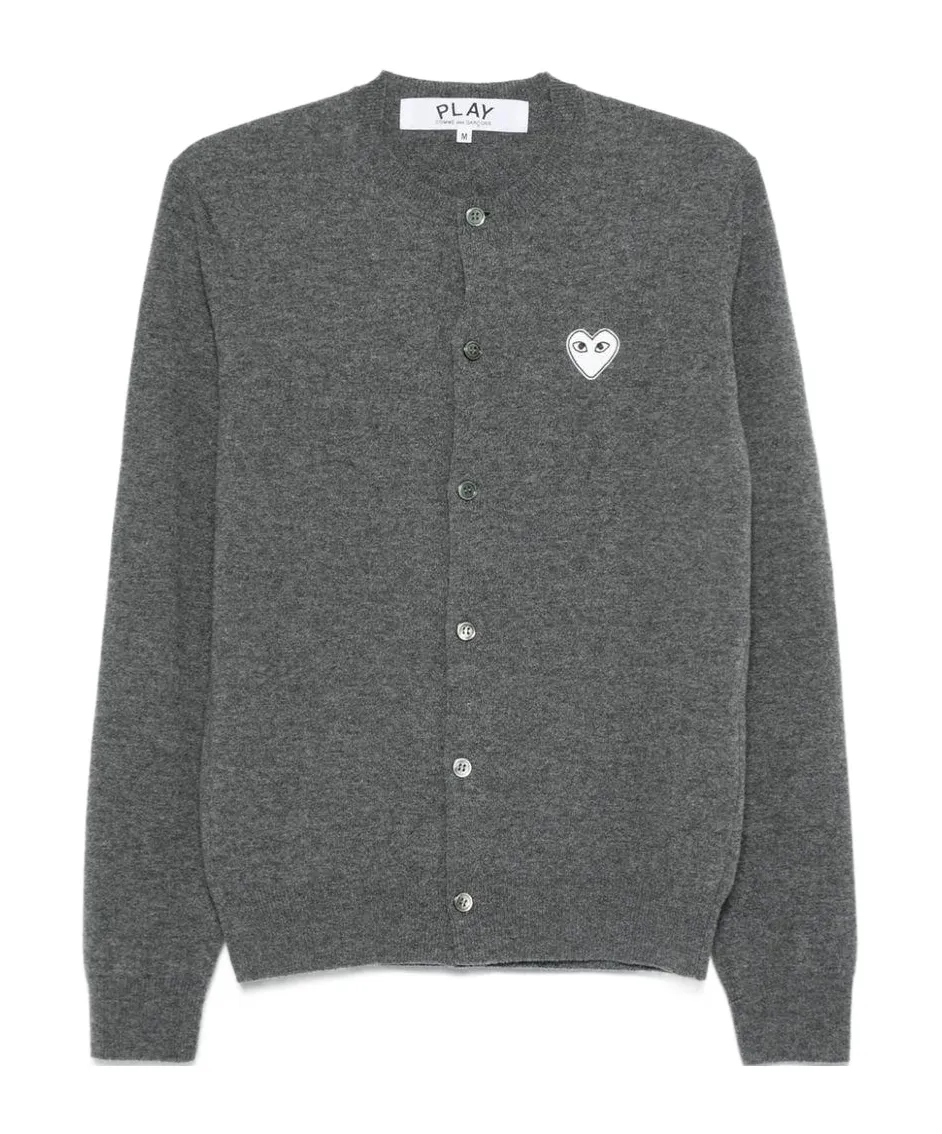Logo-Patch Cardigan