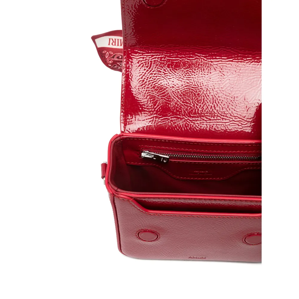 Amiri Logo Plaque Micro Ma Tote Bag