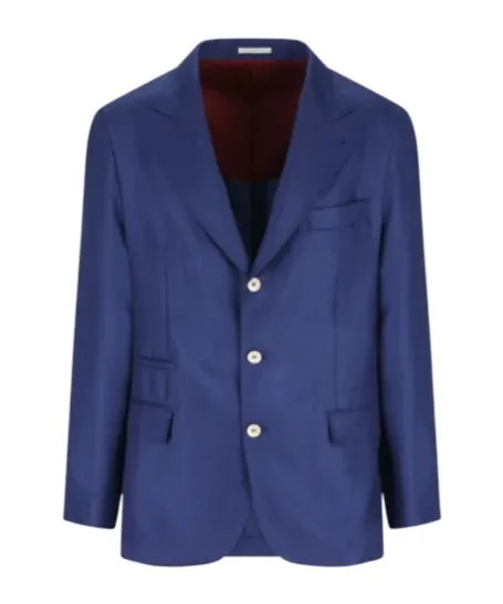 Peak-Lapels Blazer