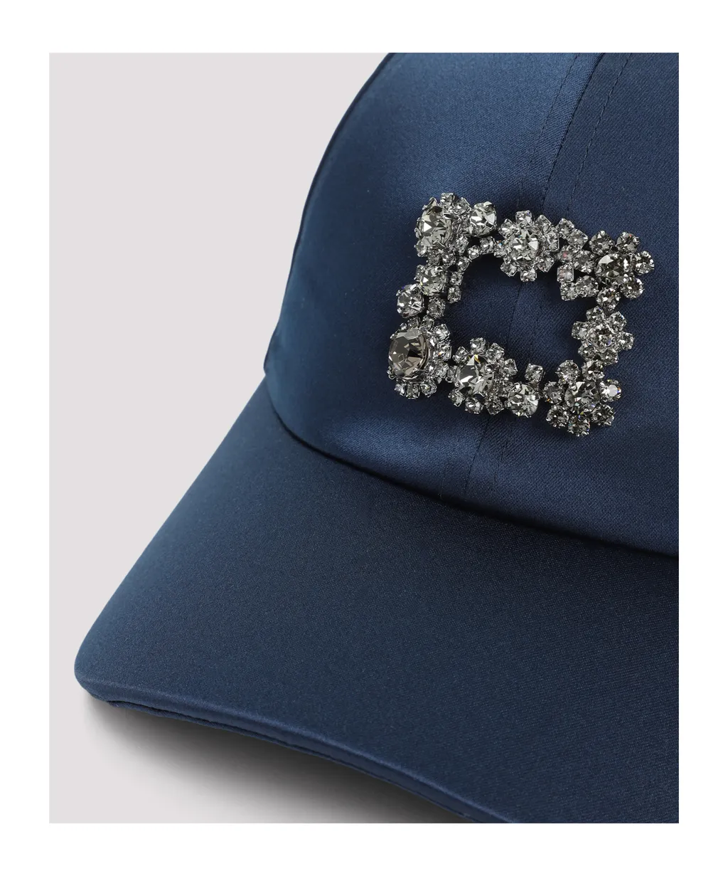 Roger Vivier Embellished Baseball Cap