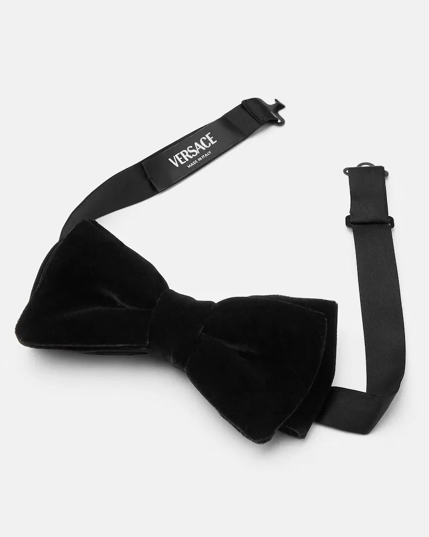 Versace Velvet Bow Tie