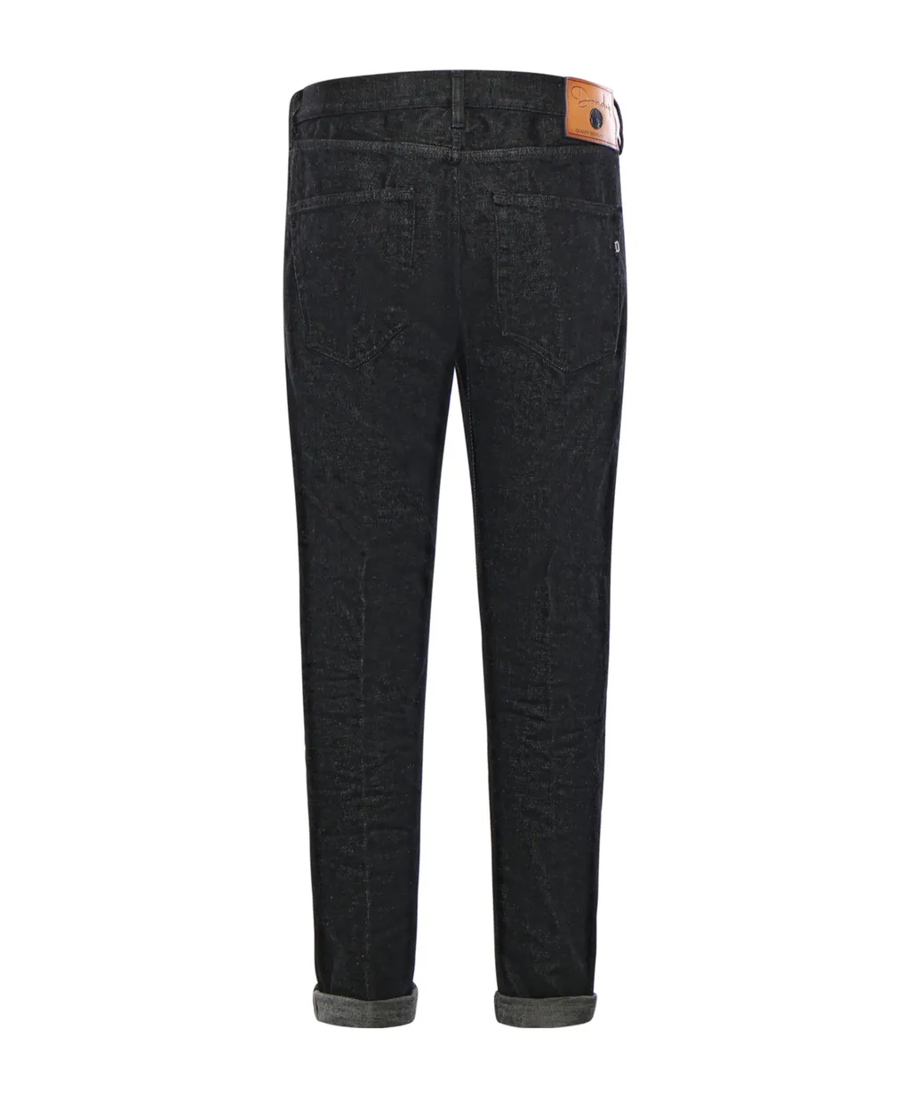 Dondup Turn-Up Straight-Leg Jeans