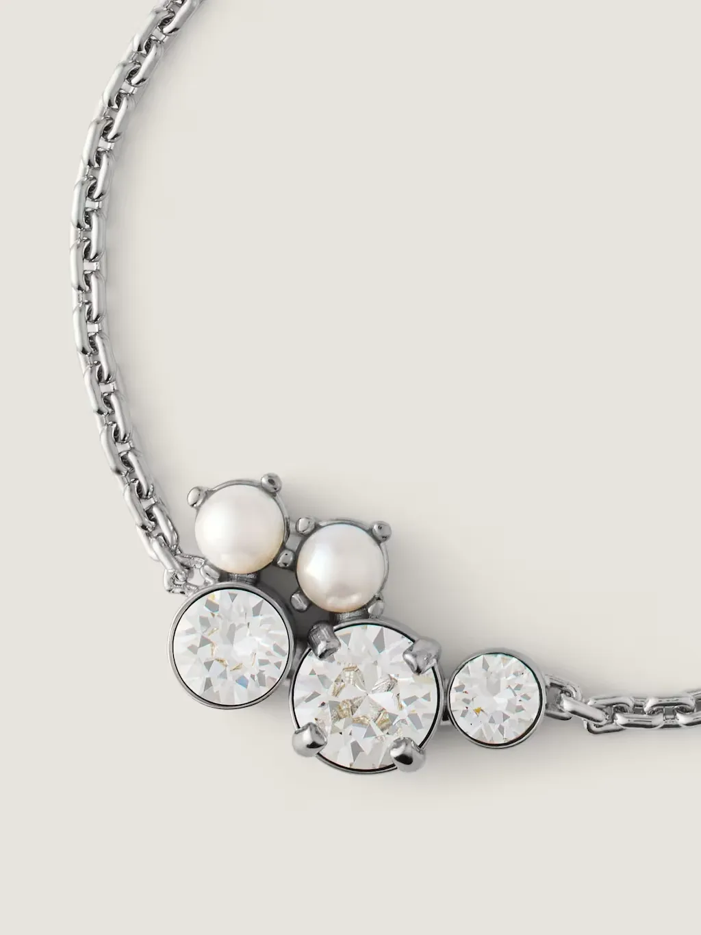 Givenchy Crystal Pearl Bracelet