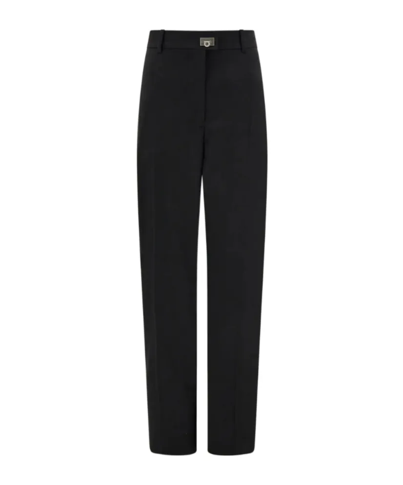 Cashmere Blend Tailored Trouser
