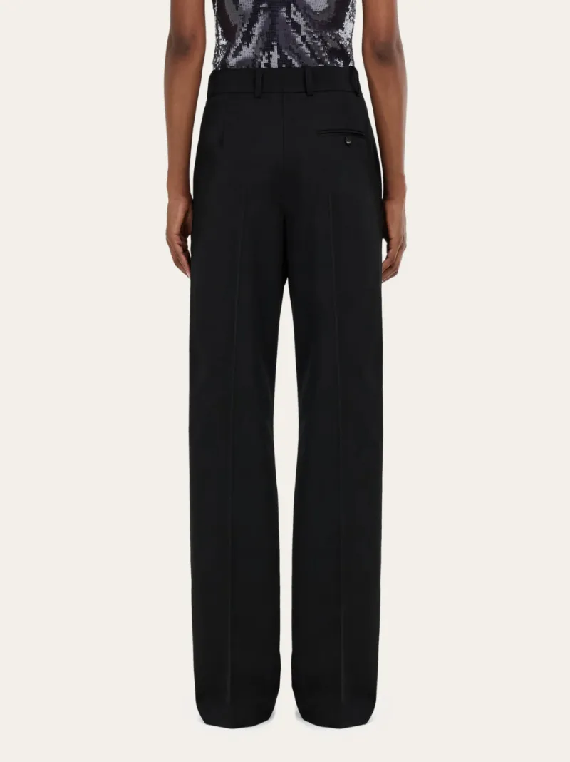 Cashmere Blend Tailored Trouser