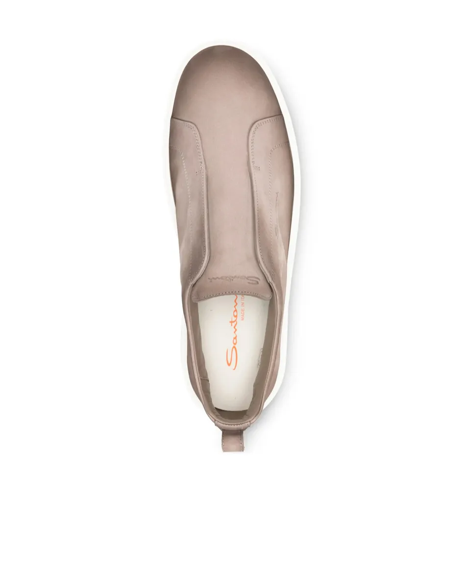 Santoni Minimal Slip-On Sneakers