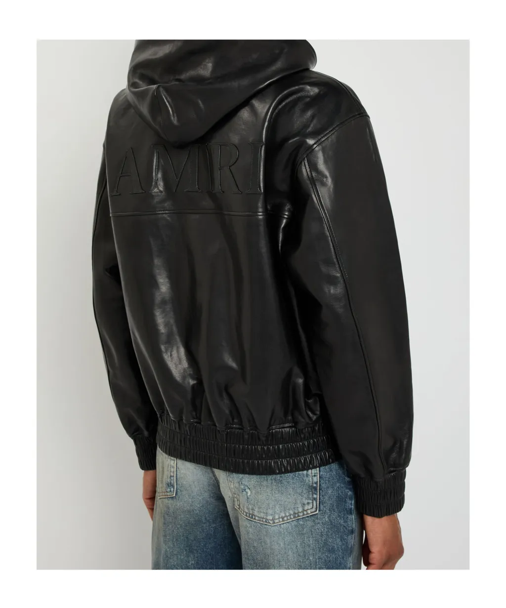 Leather Zip Jacket