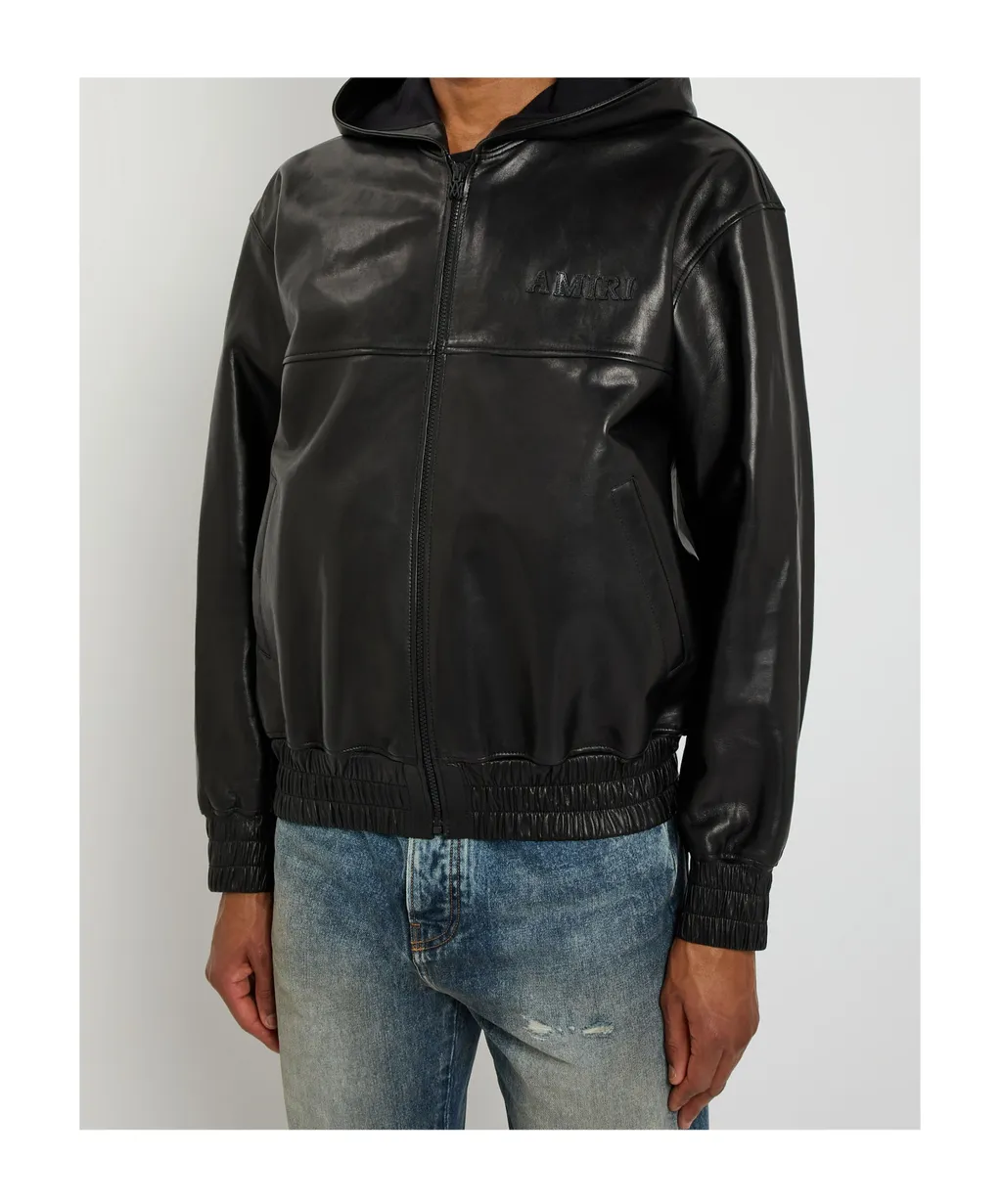 Leather Zip Jacket