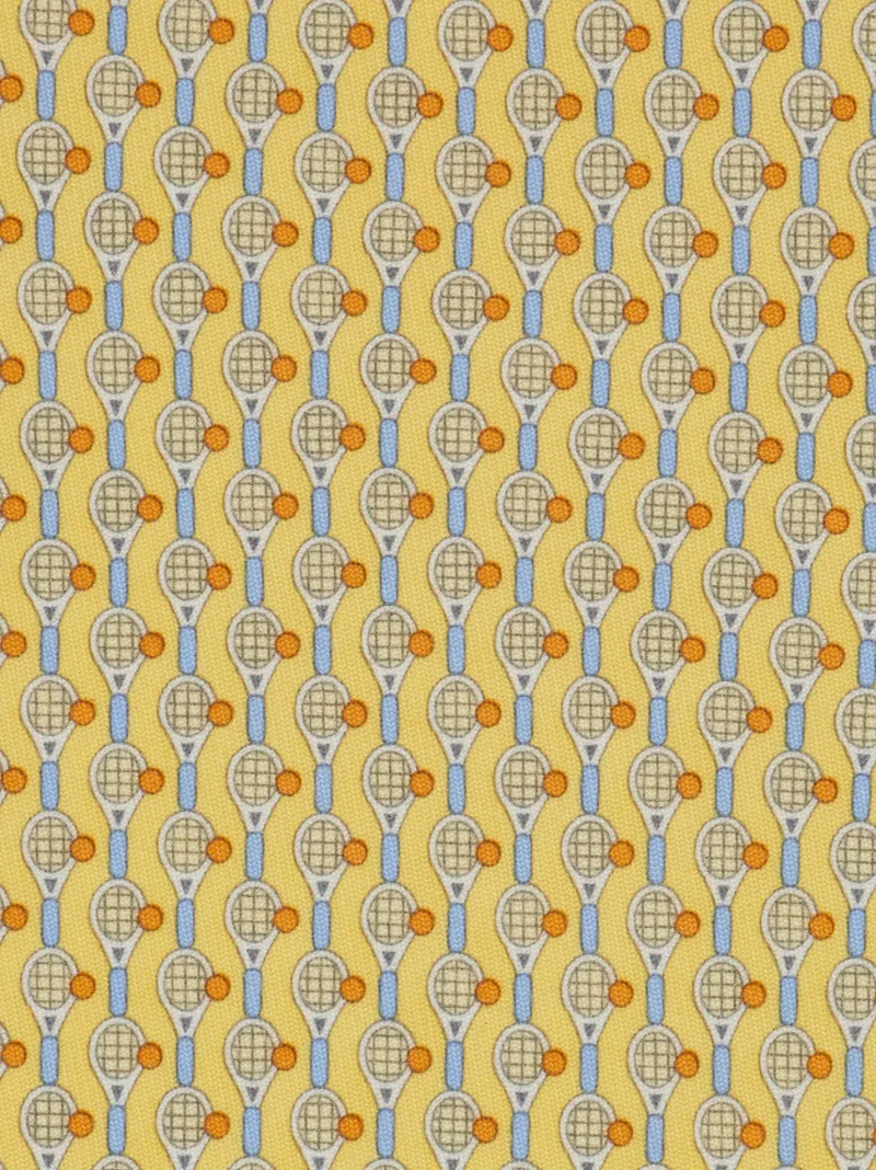 Ferragamo Tennis Printed Tie