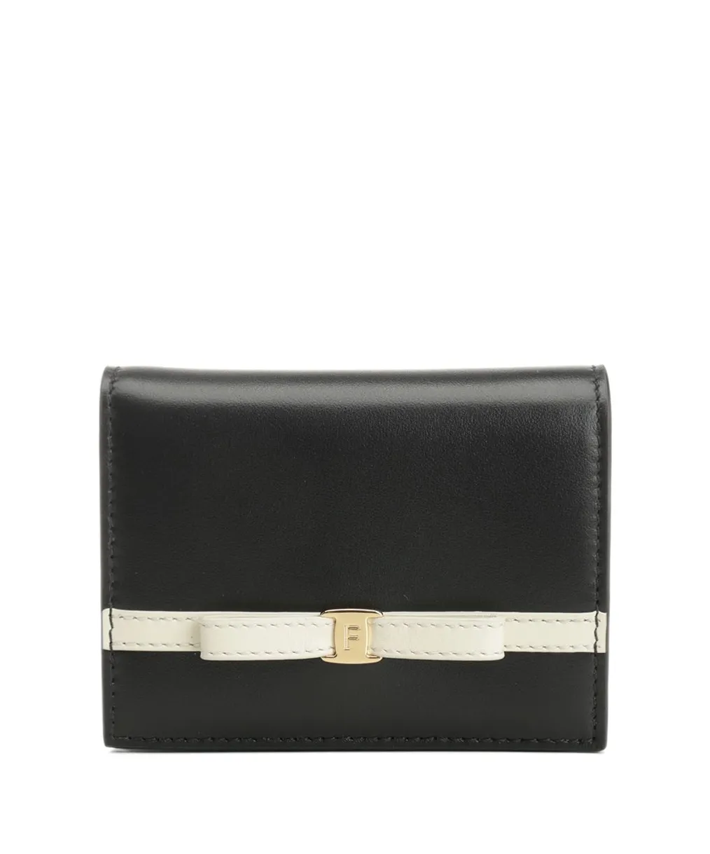 Ferragamo Bow Detailed Folded Wallet