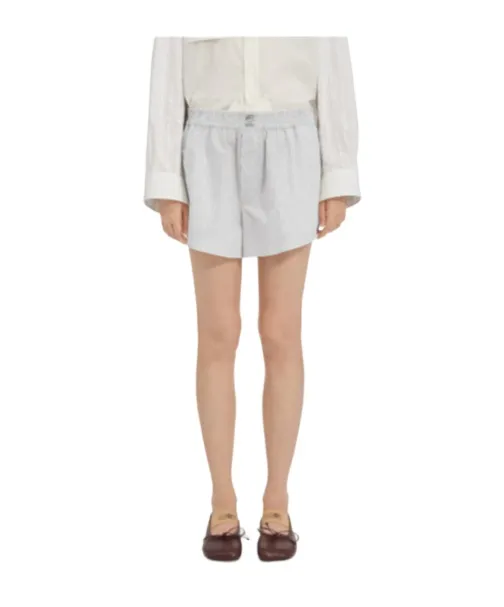 Mm6 Maison Margiela Poplin Shorts