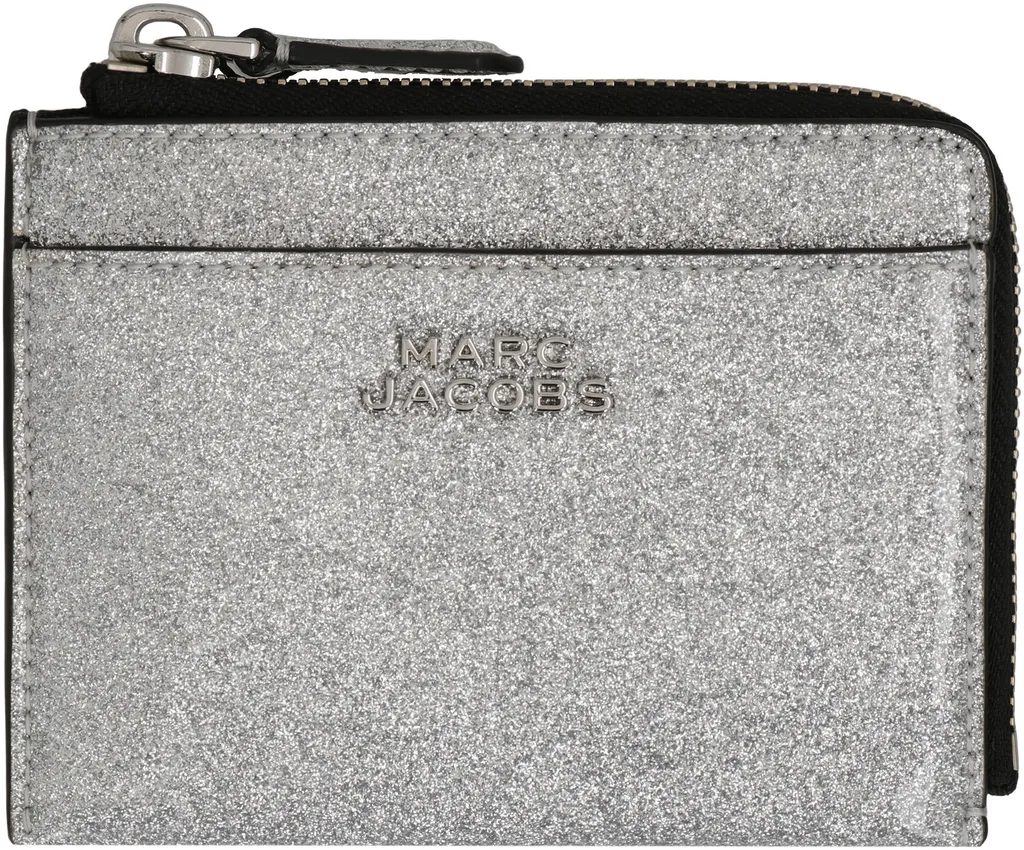 Marc Jacobs The Coated Glitter Everyday Top Zip Wallet