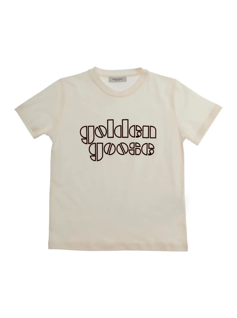 Golden Goose Kids Logo-Detailed Crewneck T-Shirt
