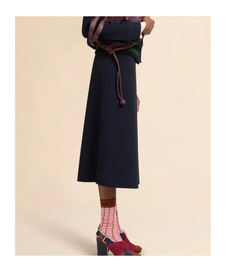 Marni CrÊPe A-Line Skirt