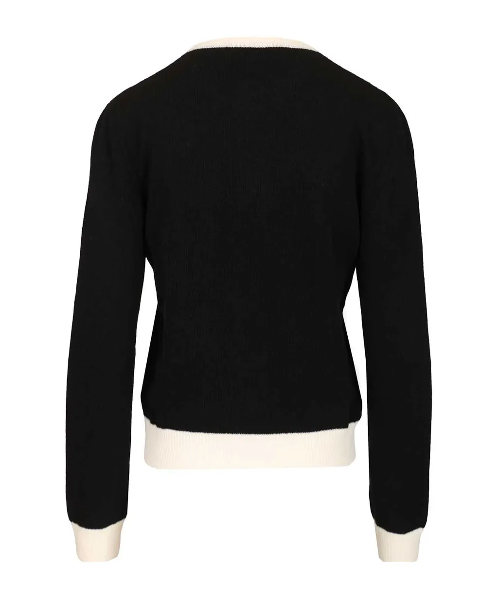 Marni Logo Patch Kntted Cardigan