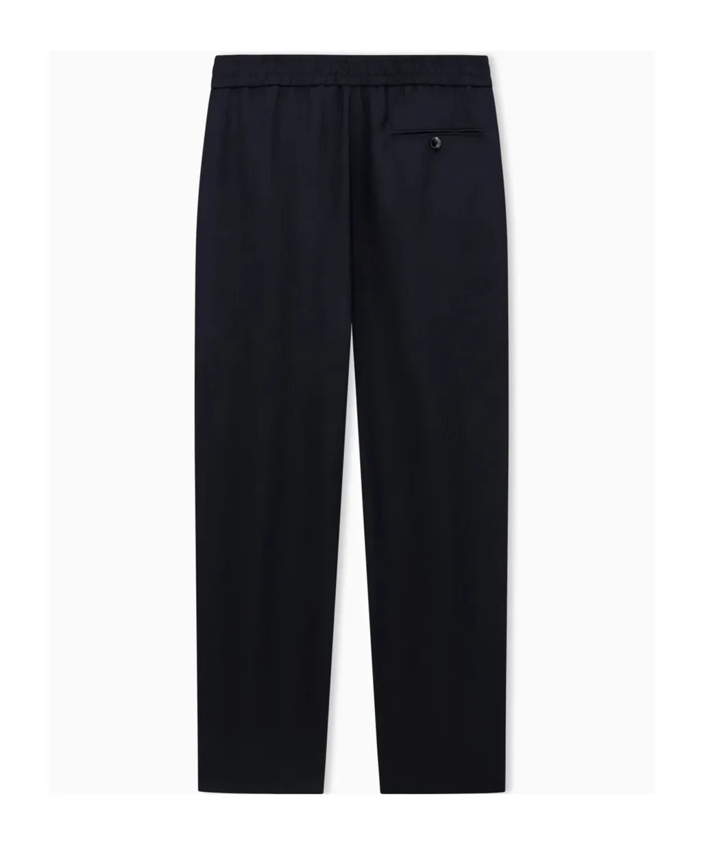 Button-Front Casual Pants