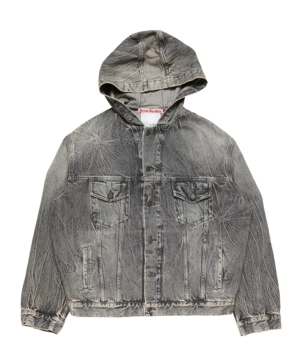 Acne Studios Hooded Denim Jacket