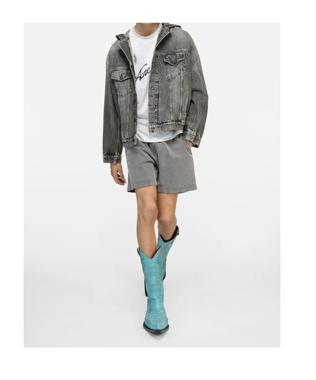 Acne Studios Hooded Denim Jacket