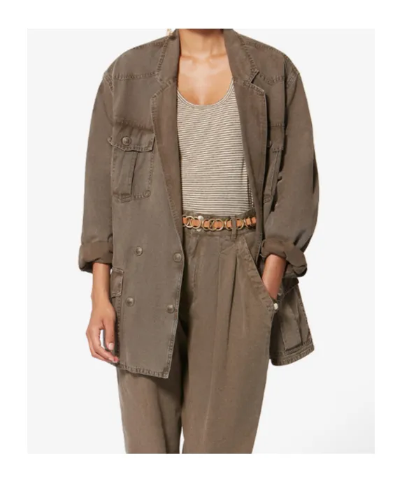 Isabel Marant ÉToile Nevala Double Breasted Jacket