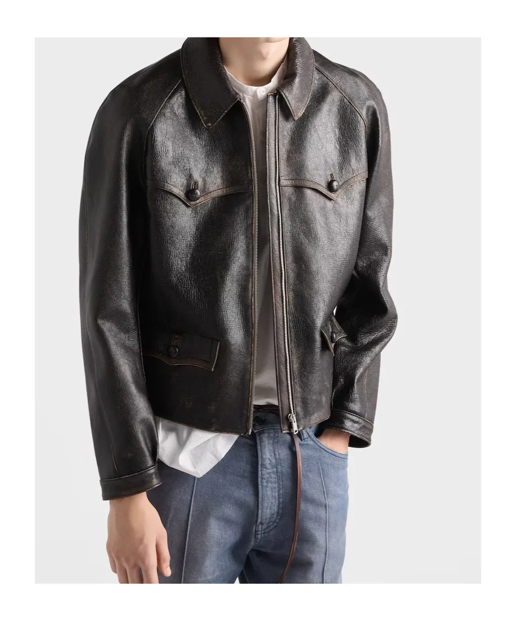 Prada Long-Sleeved Zip-Up Jacket