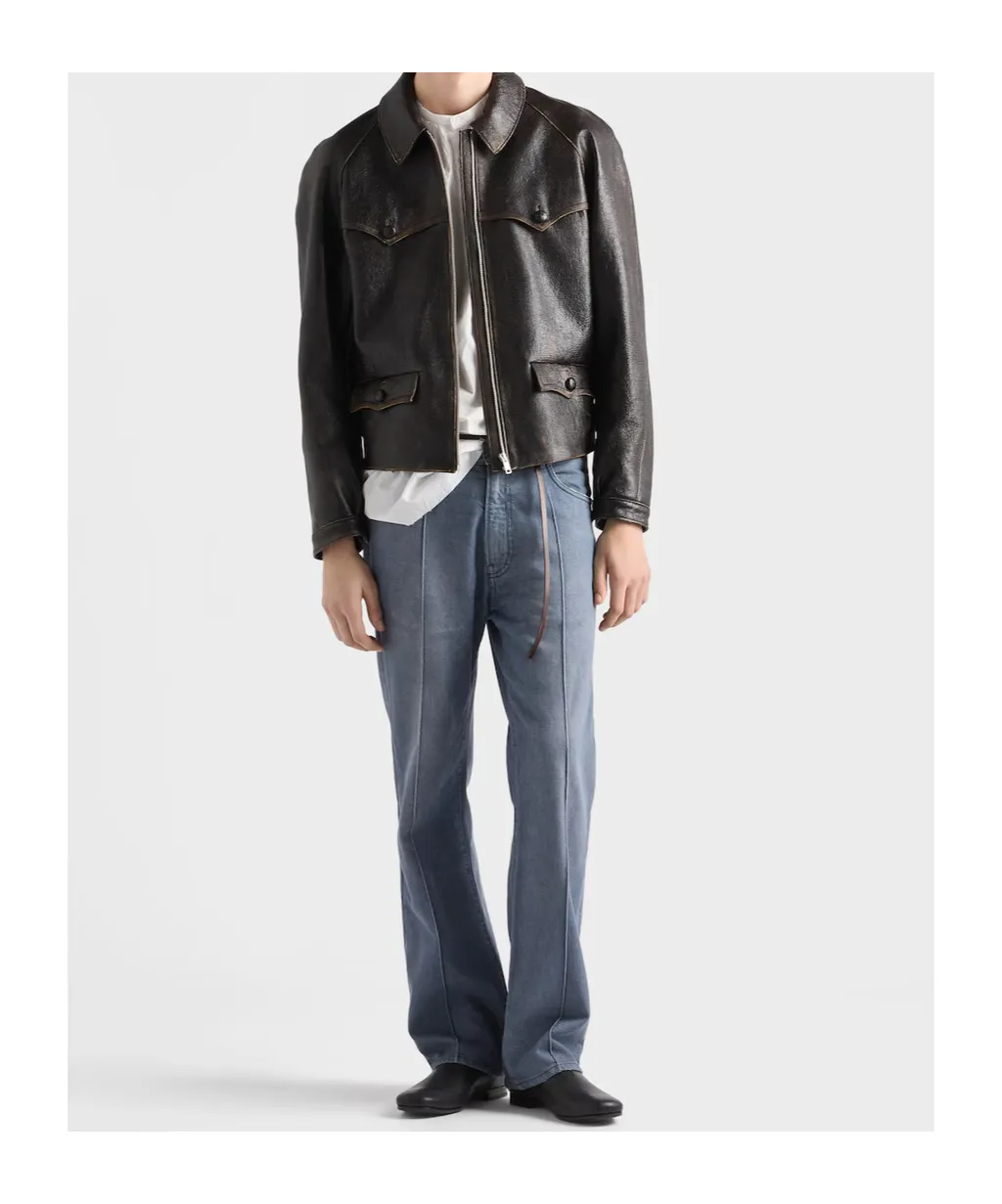 Prada Long-Sleeved Zip-Up Jacket