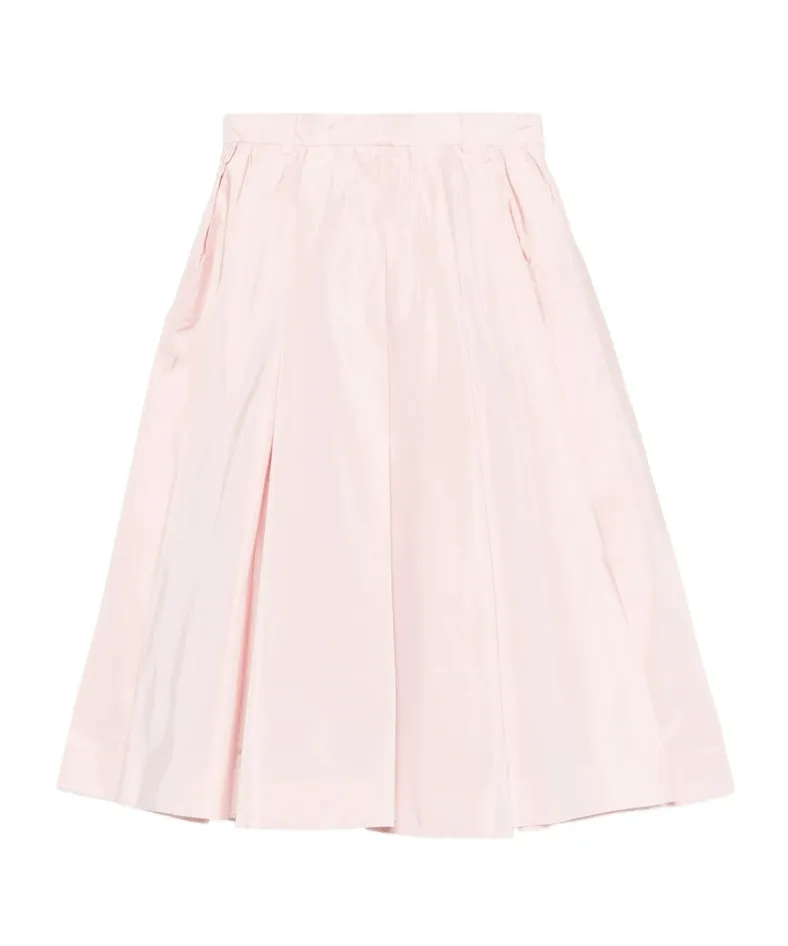 Prada Pleated Midi Skirt