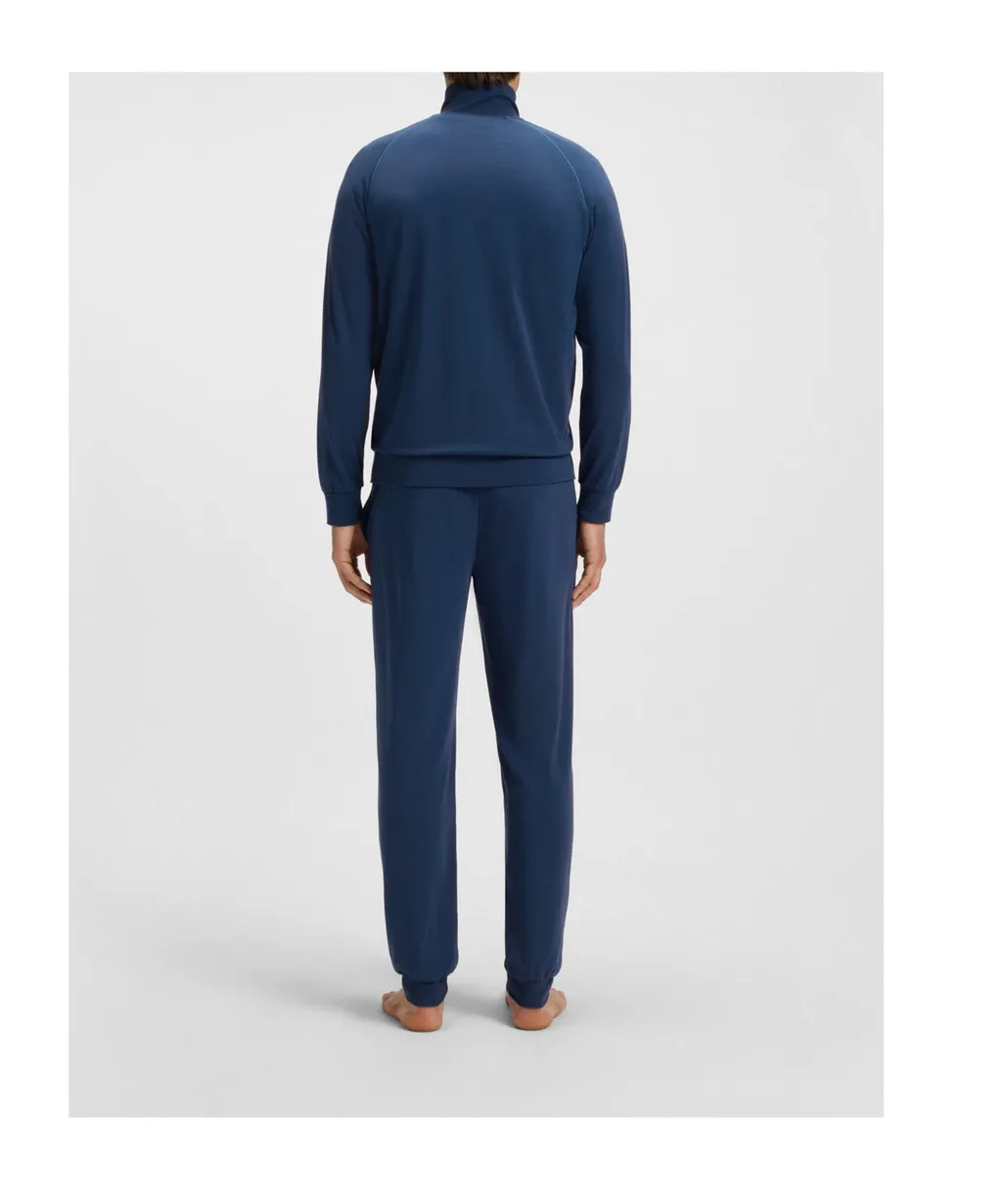 Long-Sleeved Zip-Up Sweatshirt