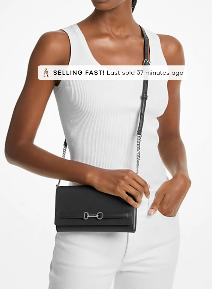 Carson Large Pebbled Leather Convertible Crossbody Bag