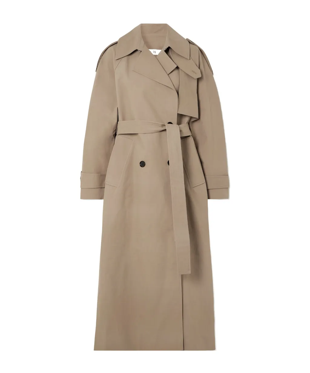 Double-Breasted Trench Coat