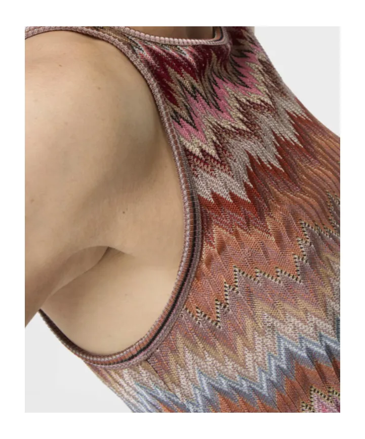 Chevron-Pattern Top