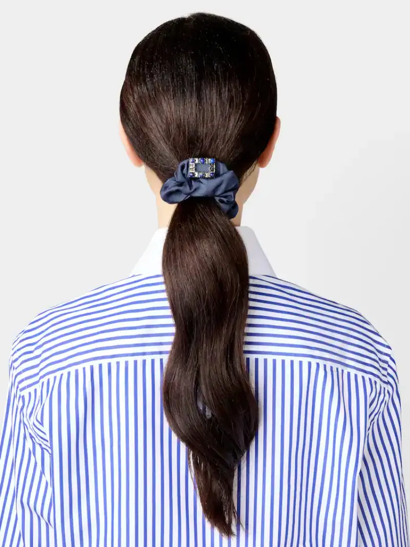 Roger Vivier Embellished Scrunchie