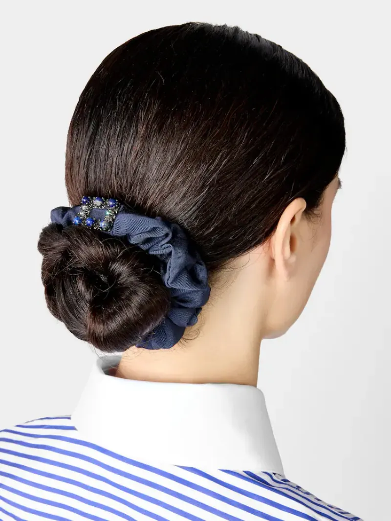 Roger Vivier Embellished Scrunchie