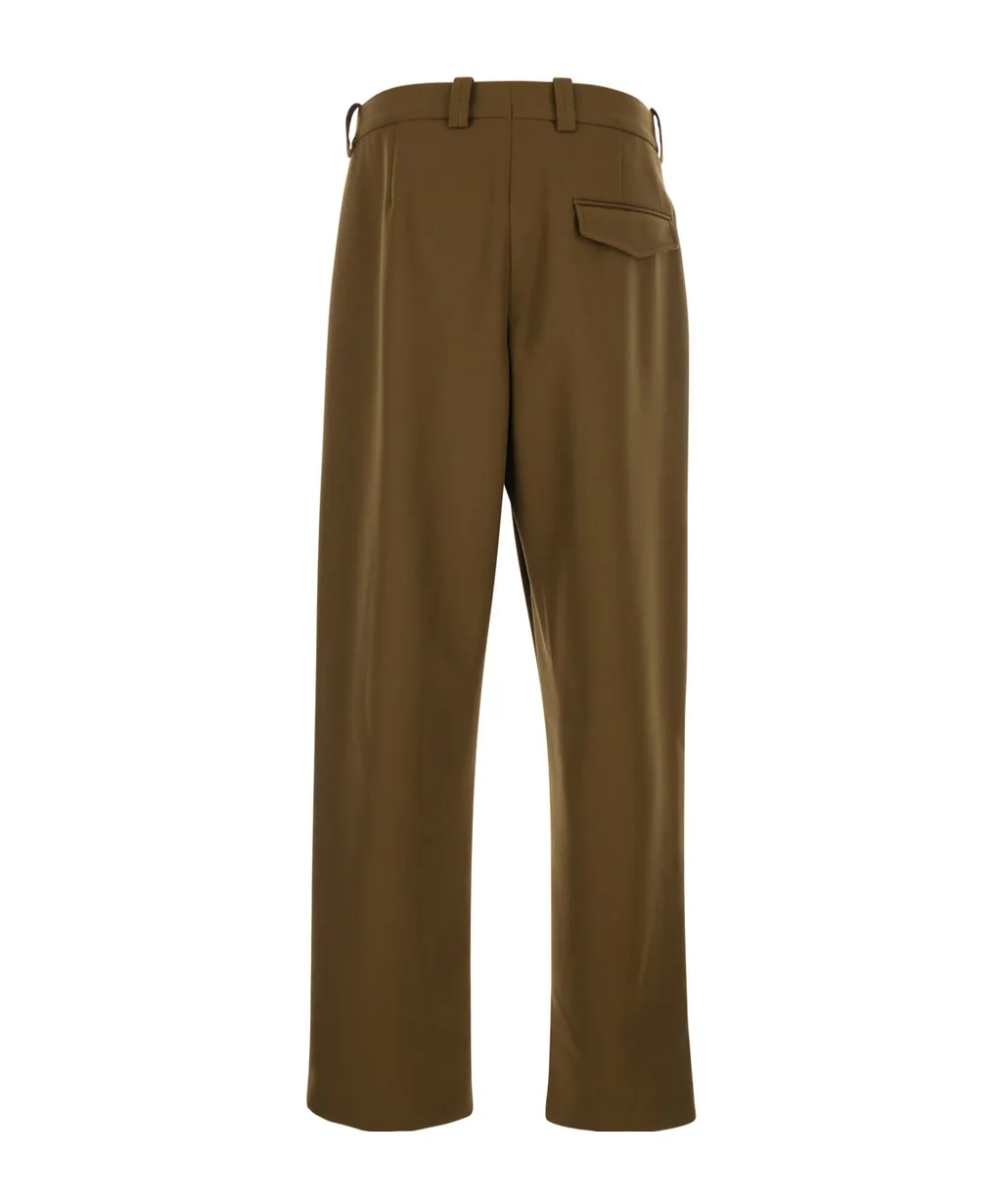 A.P.C. Regular Fit Pleat Detailed Trousers