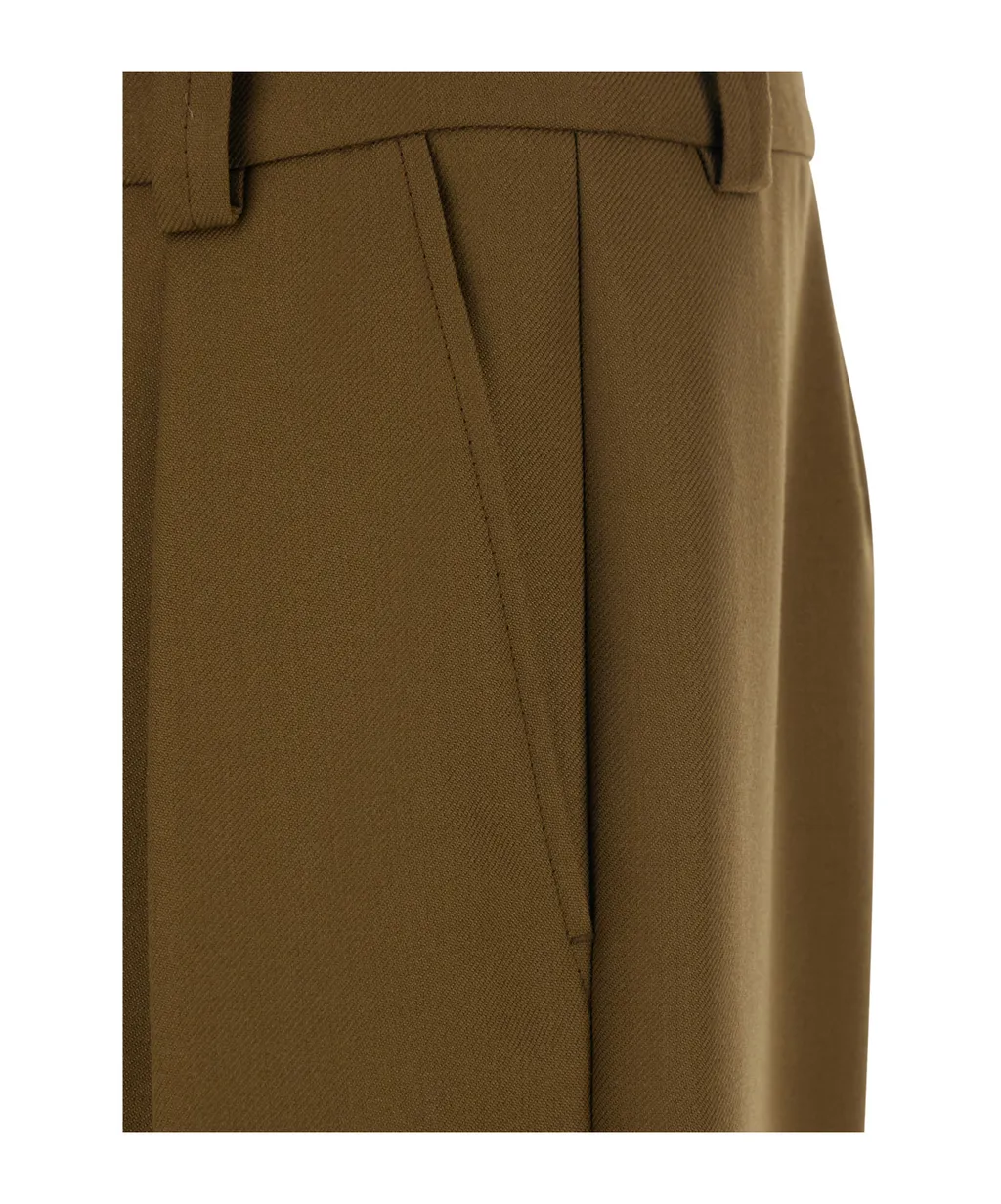 A.P.C. Regular Fit Pleat Detailed Trousers