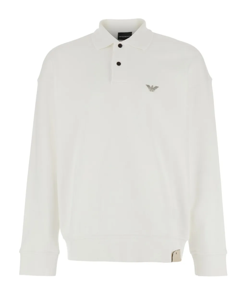 Emporio Armani Logo Embroidery Polo Shirt
