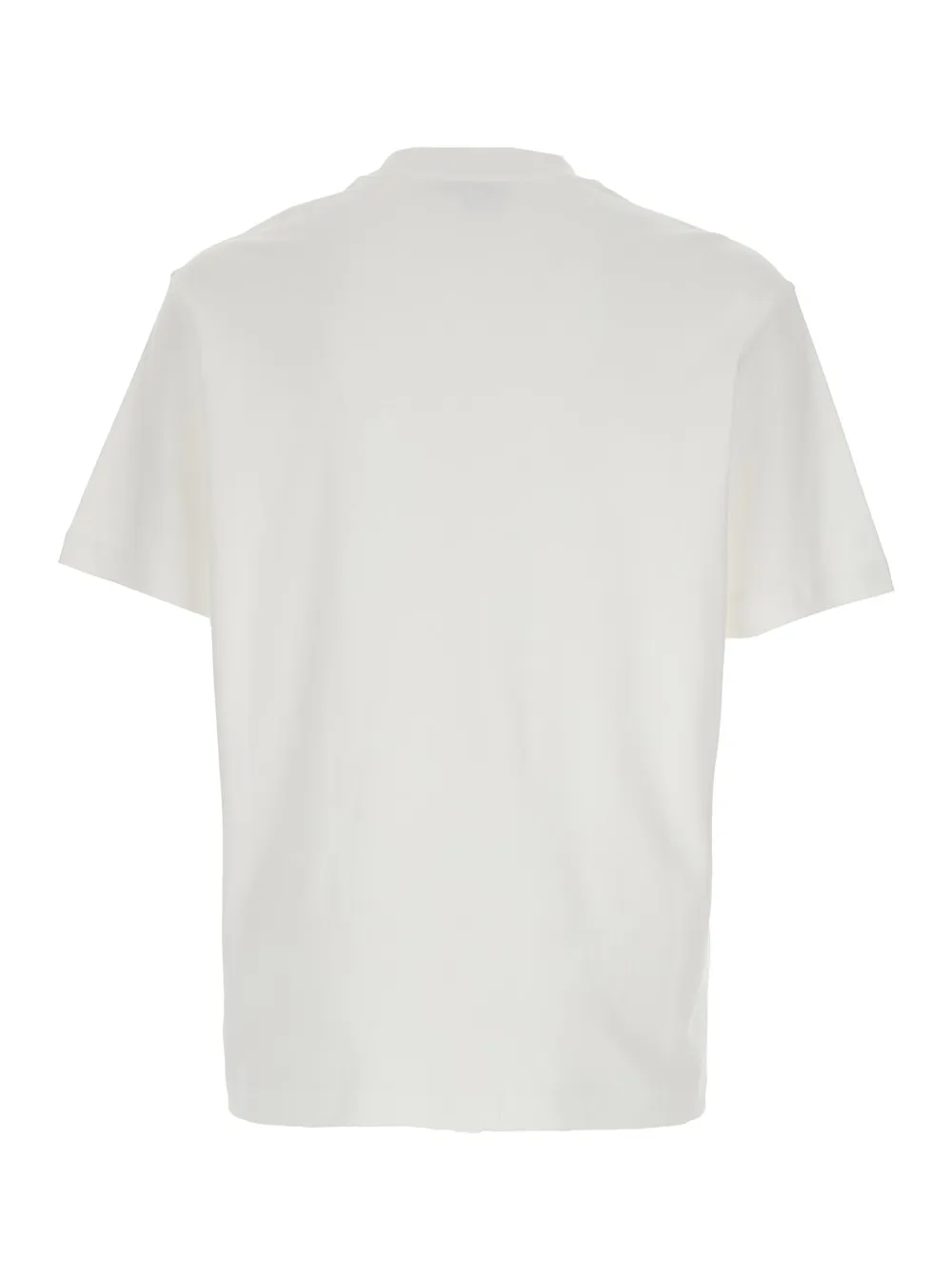 Emporio Armani Logo Embroidered Crewneck T-Shirt