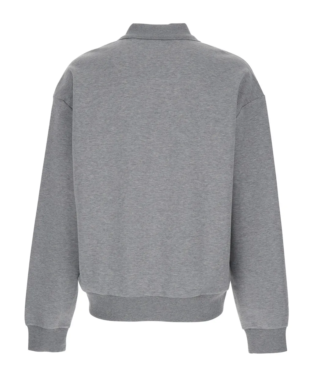 Hugo Boss Drop Shoulder Long Sleeved Polo Shirt