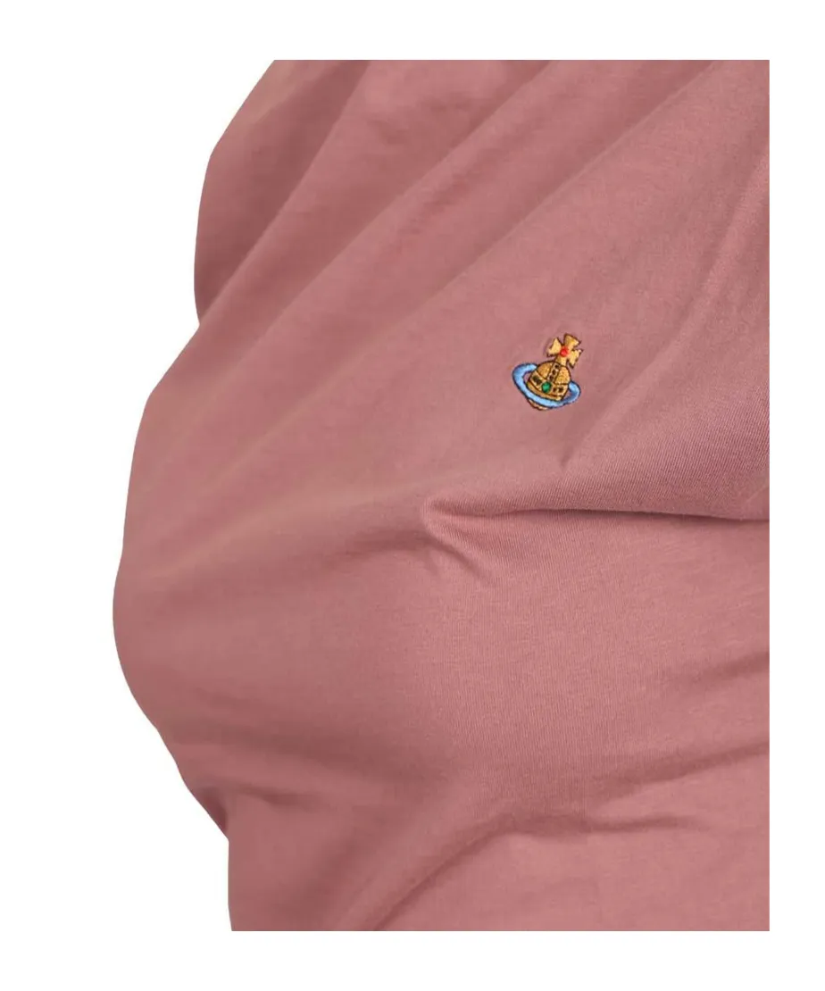 Vivienne Westwood Orb Embroidered One-Shoulder Top