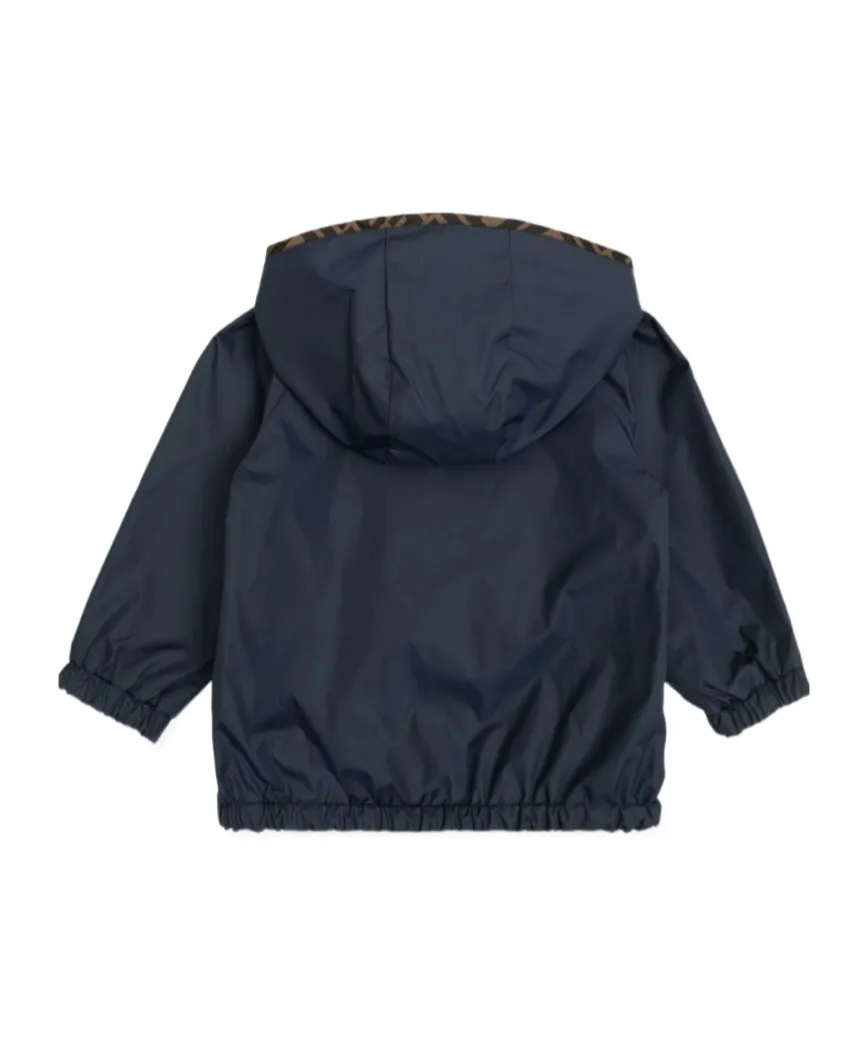 Fendi Kids Logo Detailed Jacket