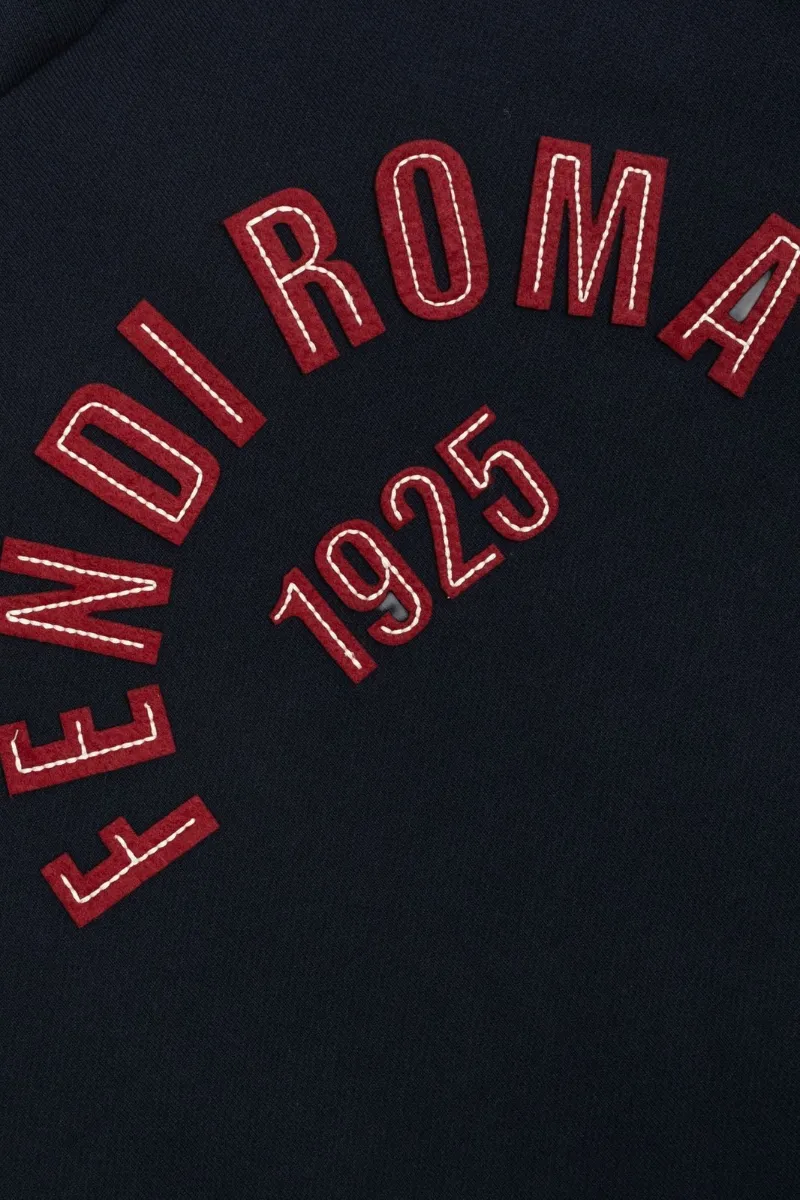 Fendi Kids Logo Patch Hoodie